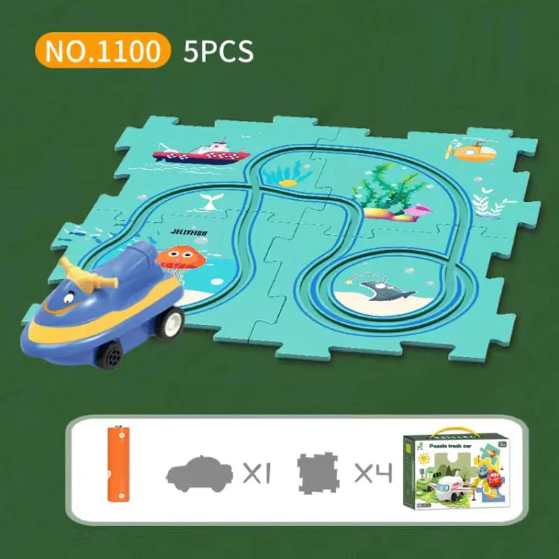 🧩Children's Educational Puzzle Track Car Play Set🧩 - Image 17