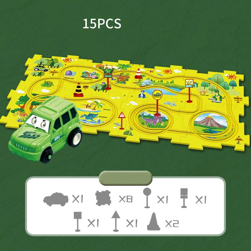 🧩Children's Educational Puzzle Track Car Play Set🧩 - Image 25