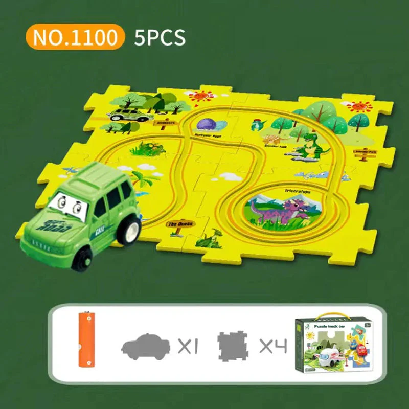 🧩Children's Educational Puzzle Track Car Play Set🧩 - Image 28
