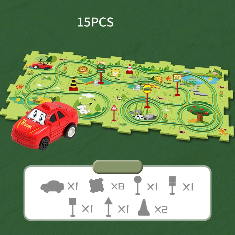 🧩Children's Educational Puzzle Track Car Play Set🧩 - Image 29
