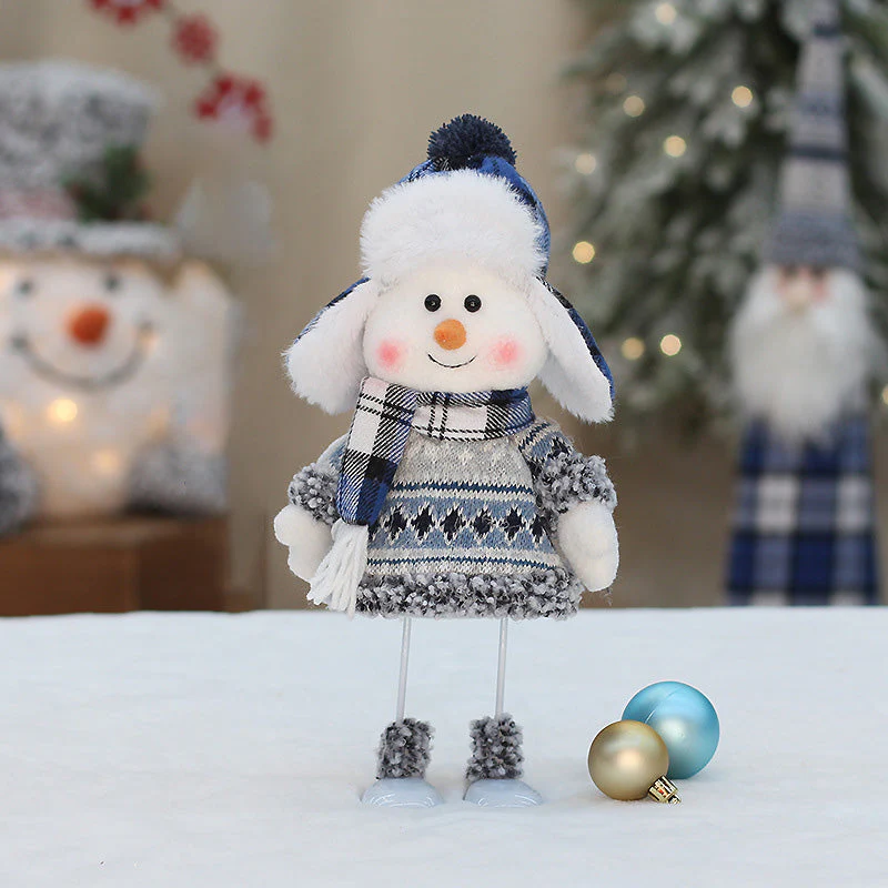 Christmas Blue New Fabric Doll - Image 13