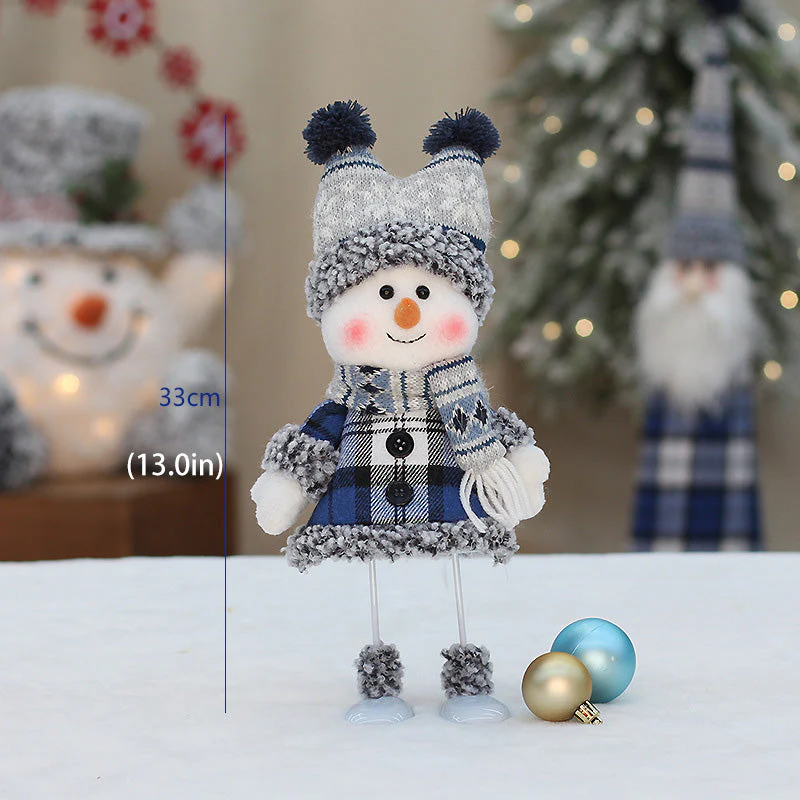 Christmas Blue New Fabric Doll - Image 16