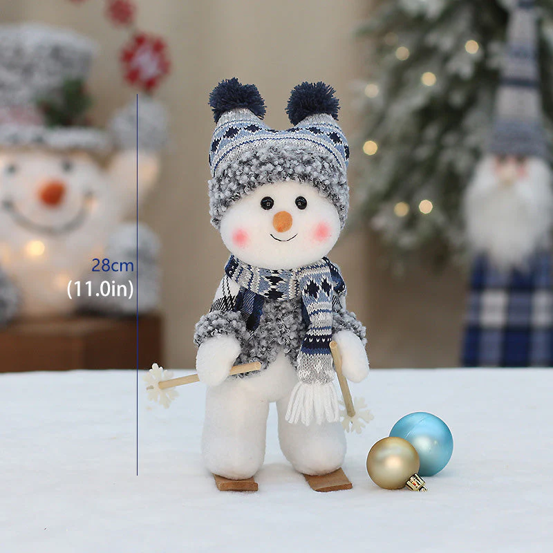 Christmas Blue New Fabric Doll - Image 17