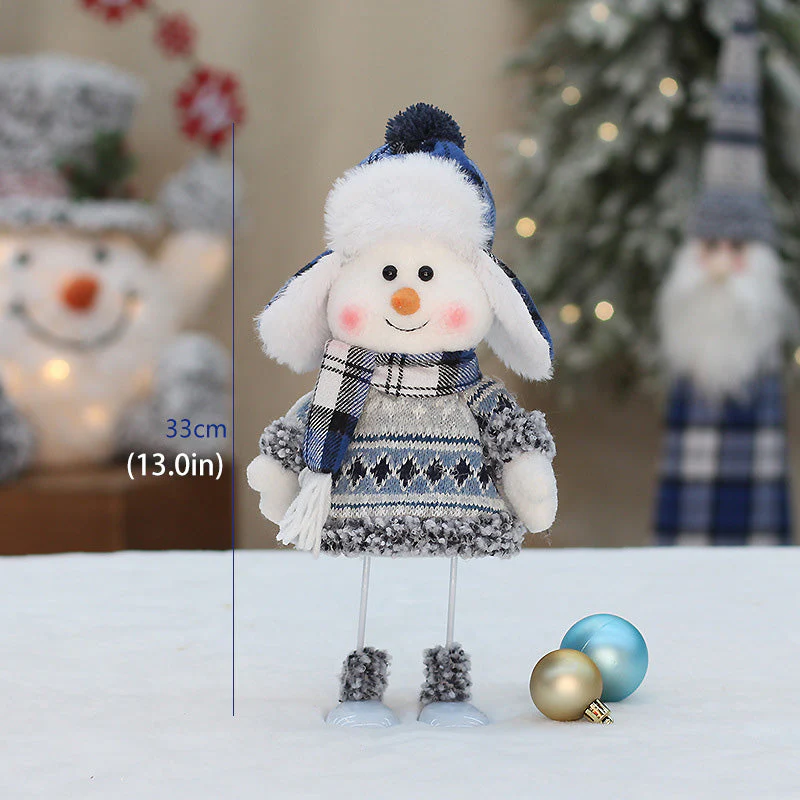 Christmas Blue New Fabric Doll - Image 18