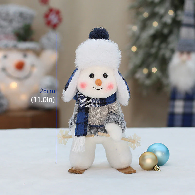 Christmas Blue New Fabric Doll - Image 19