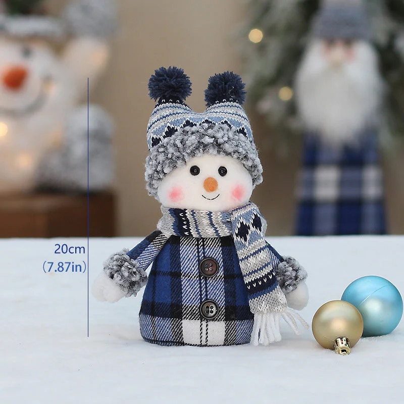 Christmas Blue New Fabric Doll - Image 20