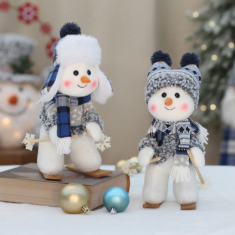 Christmas Blue New Fabric Doll - Image 6