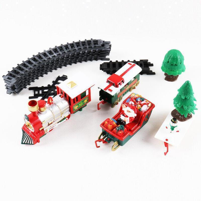 Christmas Electric Rail Car Train Toy - Image 10