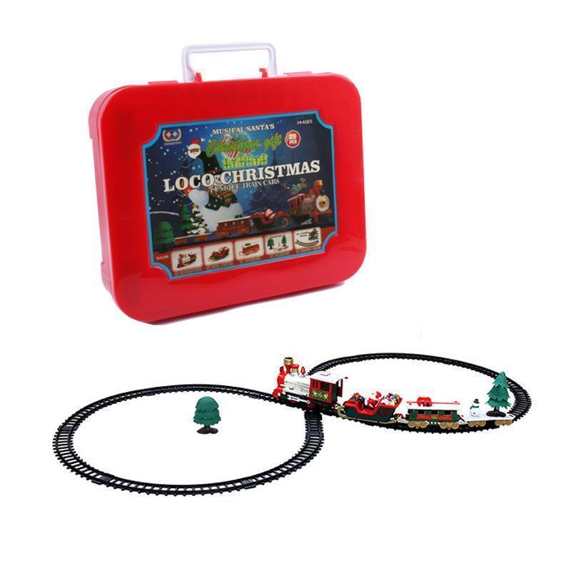 Christmas Electric Rail Car Train Toy - Image 15