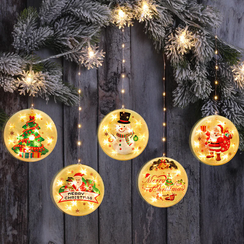Christmas Painting Decoration Lights - Image 2