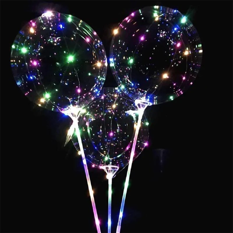 Christmas Party Balloons with LED String Light - Image 6
