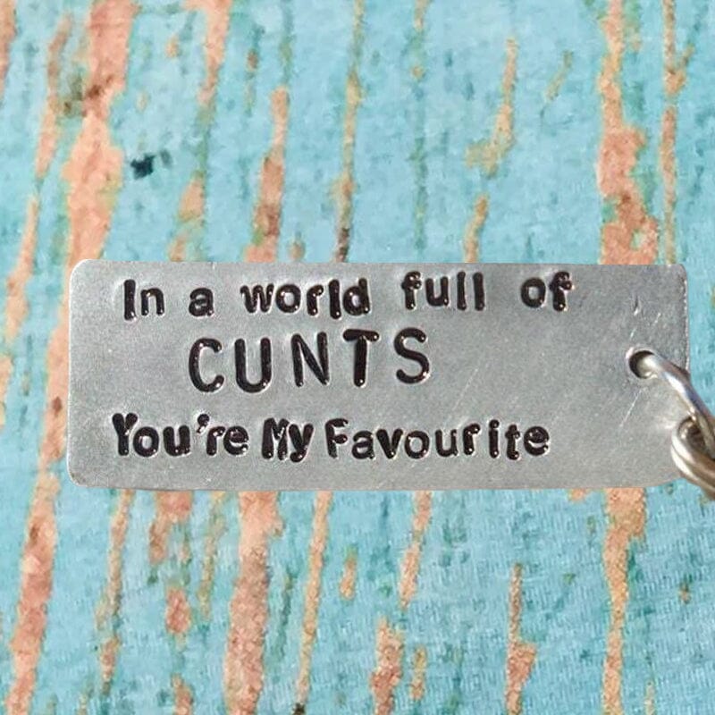 [Christmas Sale] 'You're My FAVOURITE' Funny Keychain - Image 4