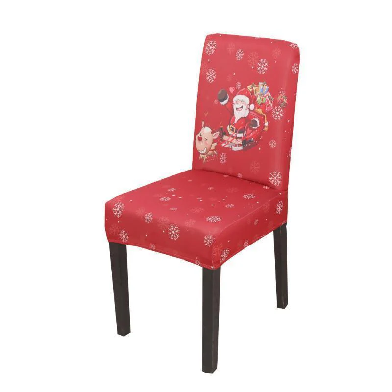 Christmas universal all-inclusive chair cover - Image 16