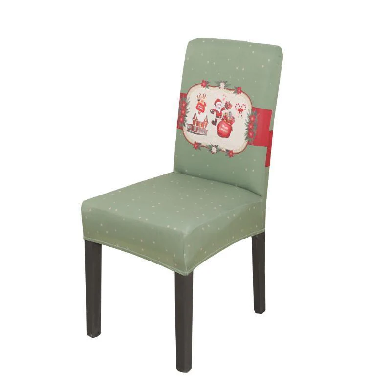 Christmas universal all-inclusive chair cover - Image 26