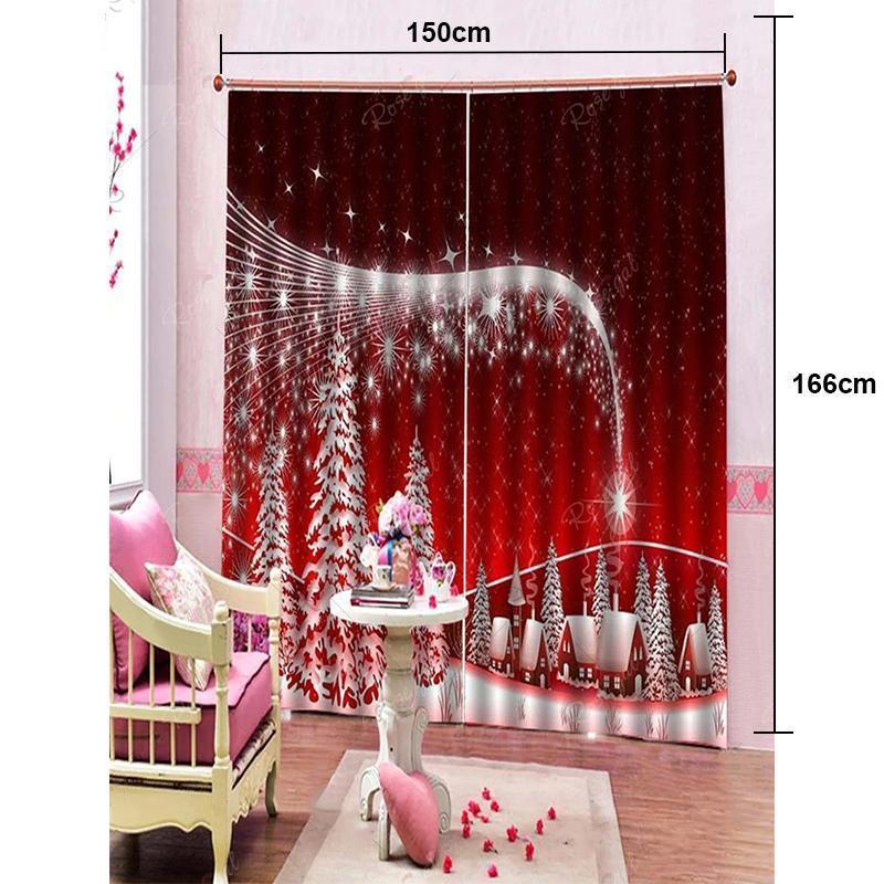 Christmas Window Curtains - 10 patterns - Image 12
