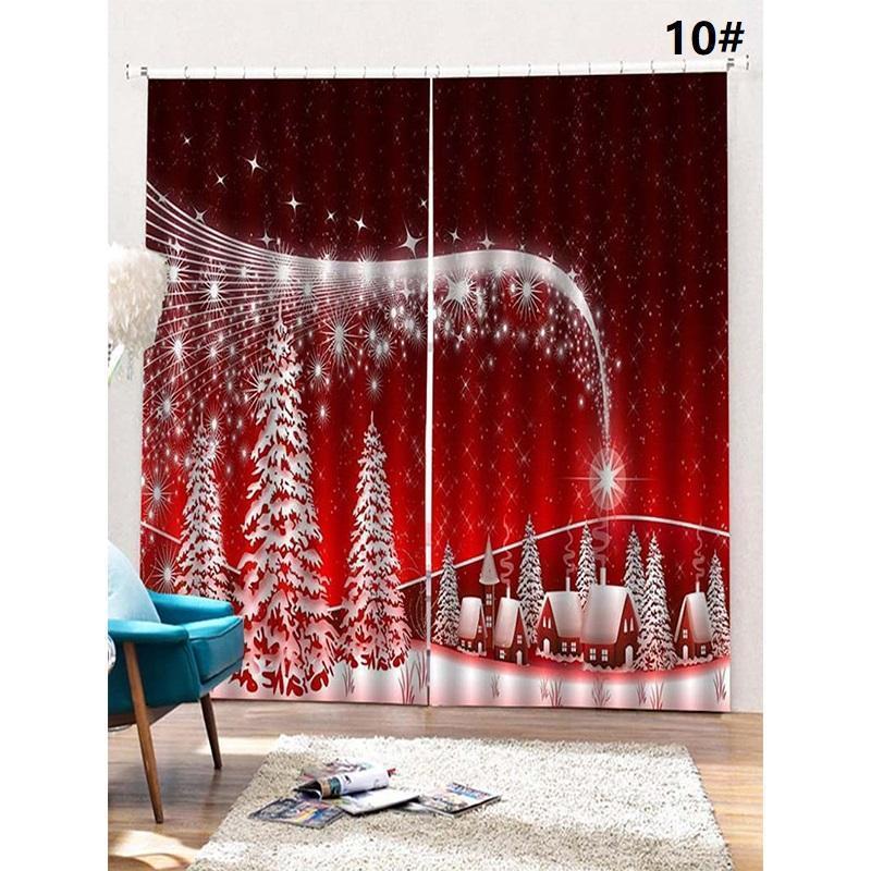 Christmas Window Curtains - 10 patterns - Image 14