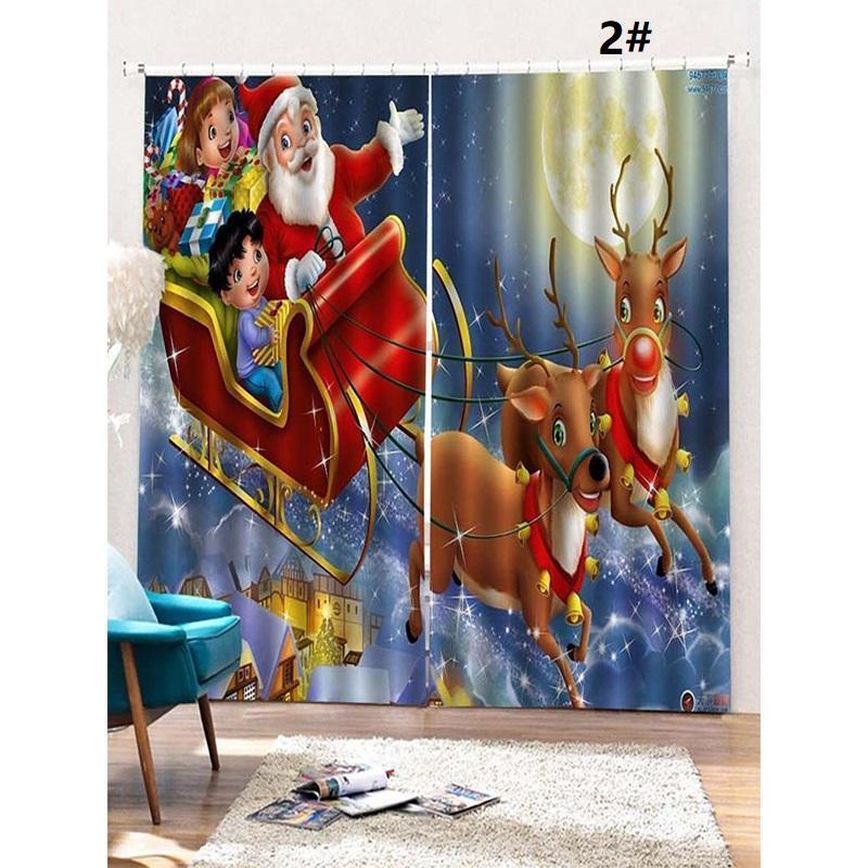 Christmas Window Curtains - 10 patterns - Image 16