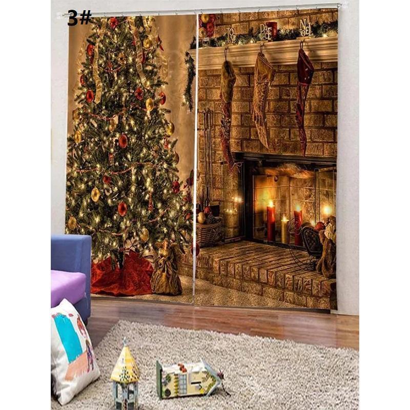 Christmas Window Curtains - 10 patterns - Image 20