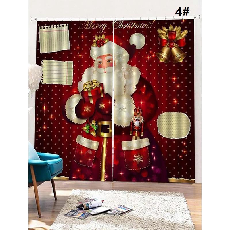 Christmas Window Curtains - 10 patterns - Image 4