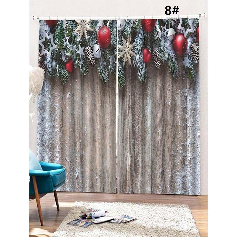 Christmas Window Curtains - 10 patterns - Image 8
