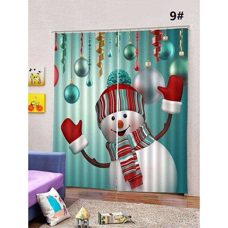 Christmas Window Curtains - 10 patterns - Image 9