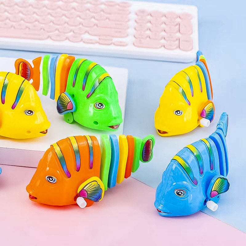 Clockwork Swinging Cartoon Fish  Toys - Image 2