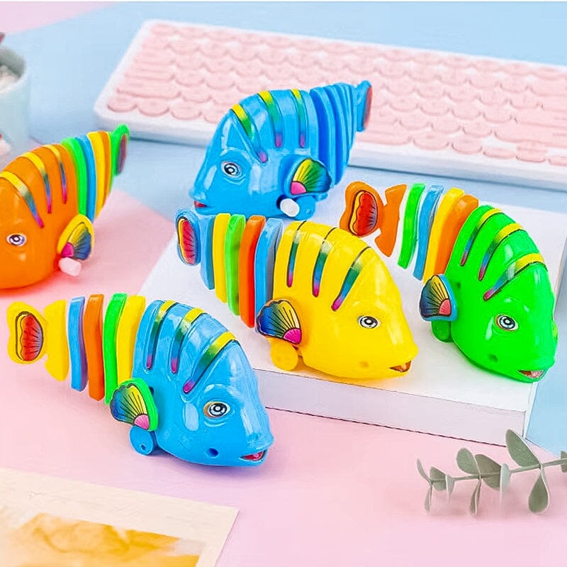 Clockwork Swinging Cartoon Fish  Toys - Image 6