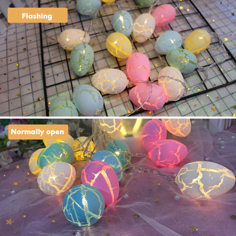 Colorful Egg String Lights - Image 3
