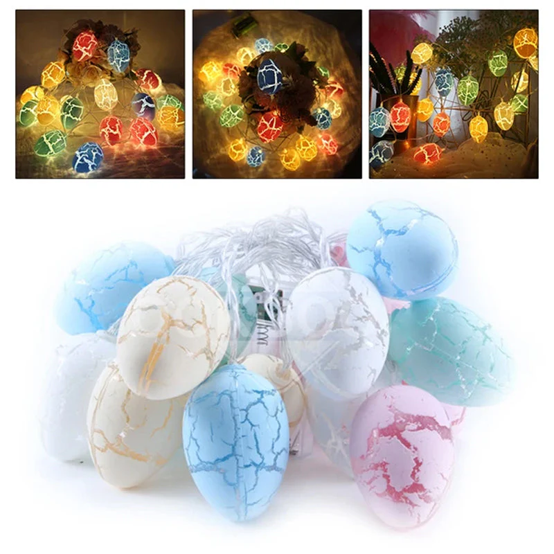 Colorful Egg String Lights - Image 4