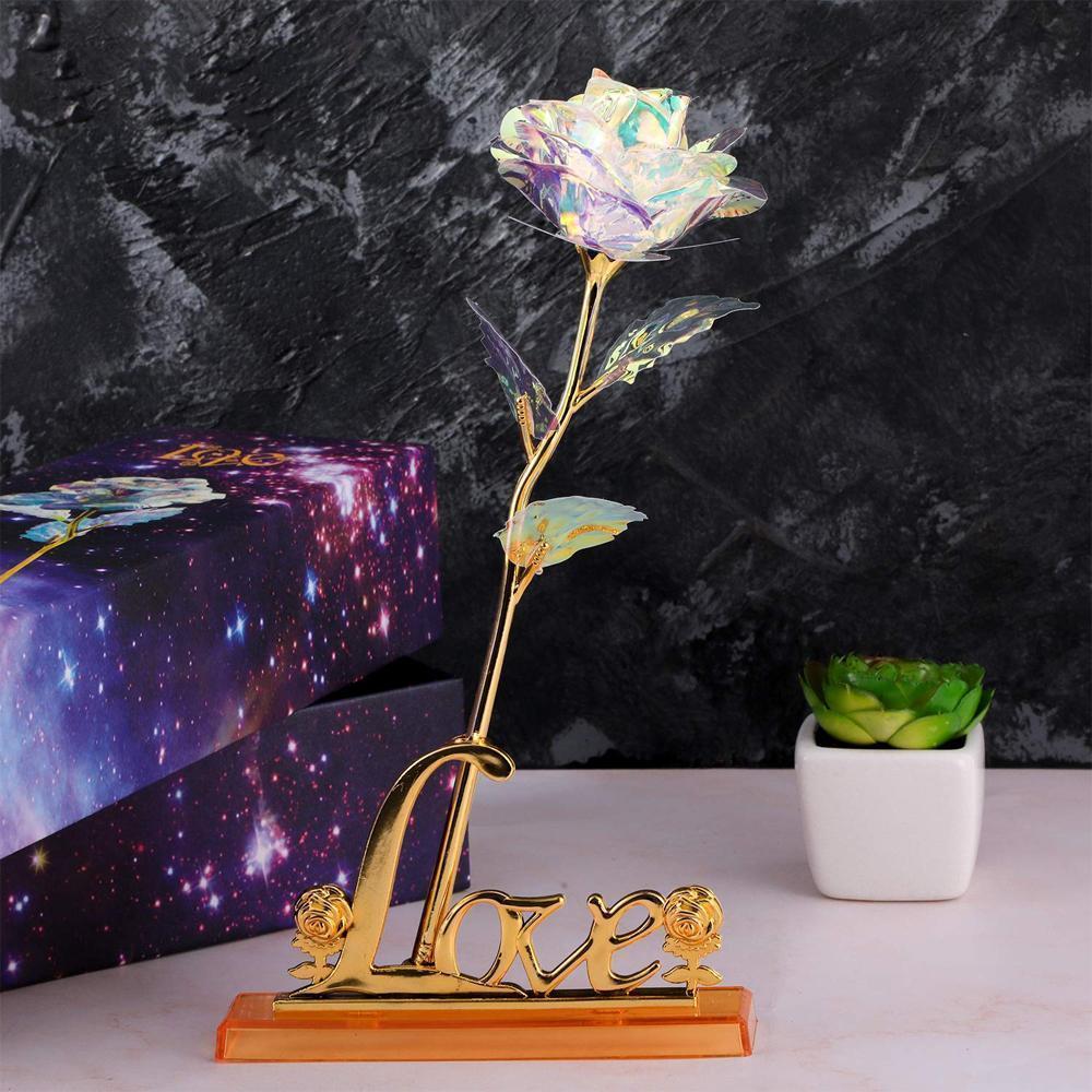 Colorful Galaxy Rose with Love - Image 9