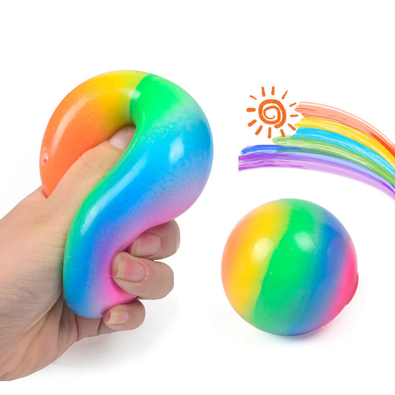 Colorful Vent Ball Press Decompression Toy - Image 4
