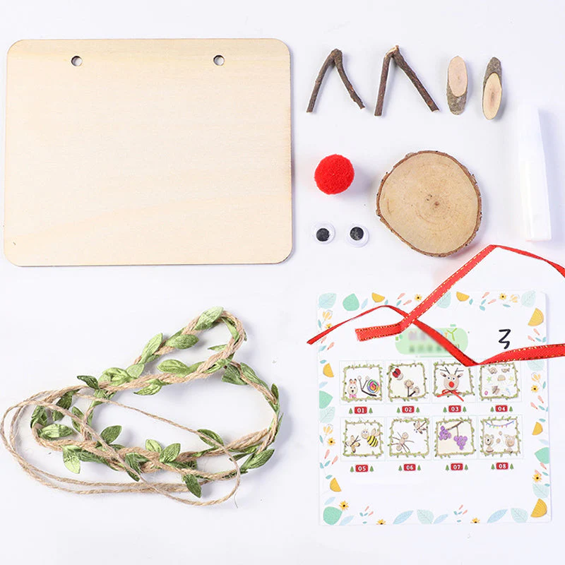 Creative DIY Log Branch Painting Decoration - Image 2