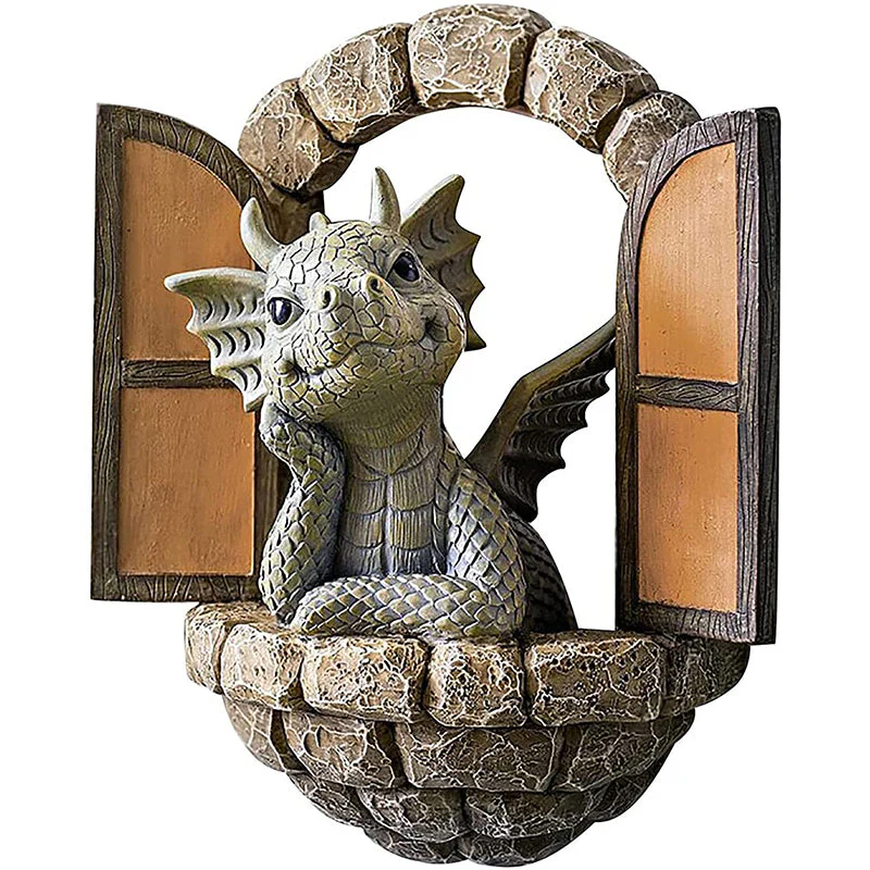 Cute Dragon Statue Ornament - Image 9