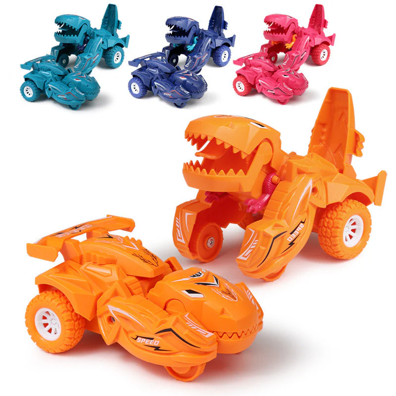 Deformed Dinosaur Sliding Toy Car - Image 8