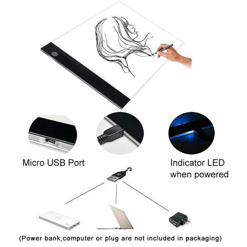 Diamond Painting LED Light Pad - Image 4