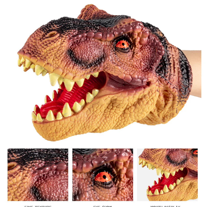 Dinosaur Hand Puppet Gloves - Image 10