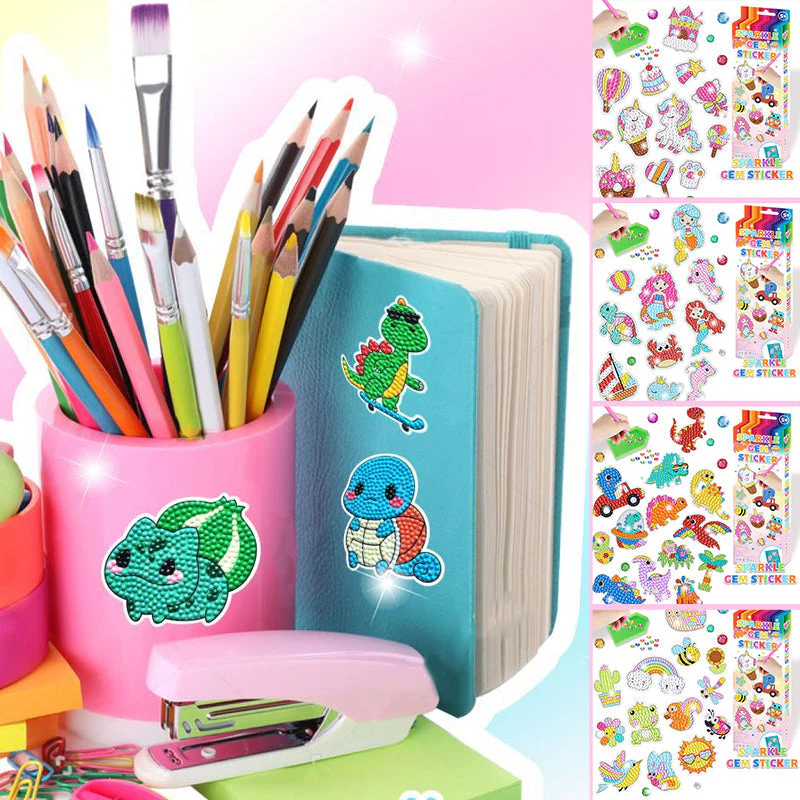 DIY Children's FreeStick Cartoon Diamond Painting - Image 10