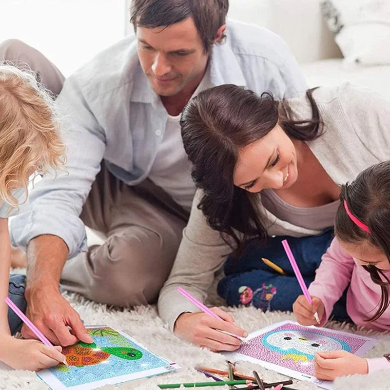 DIY Children's FreeStick Cartoon Diamond Painting - Image 8