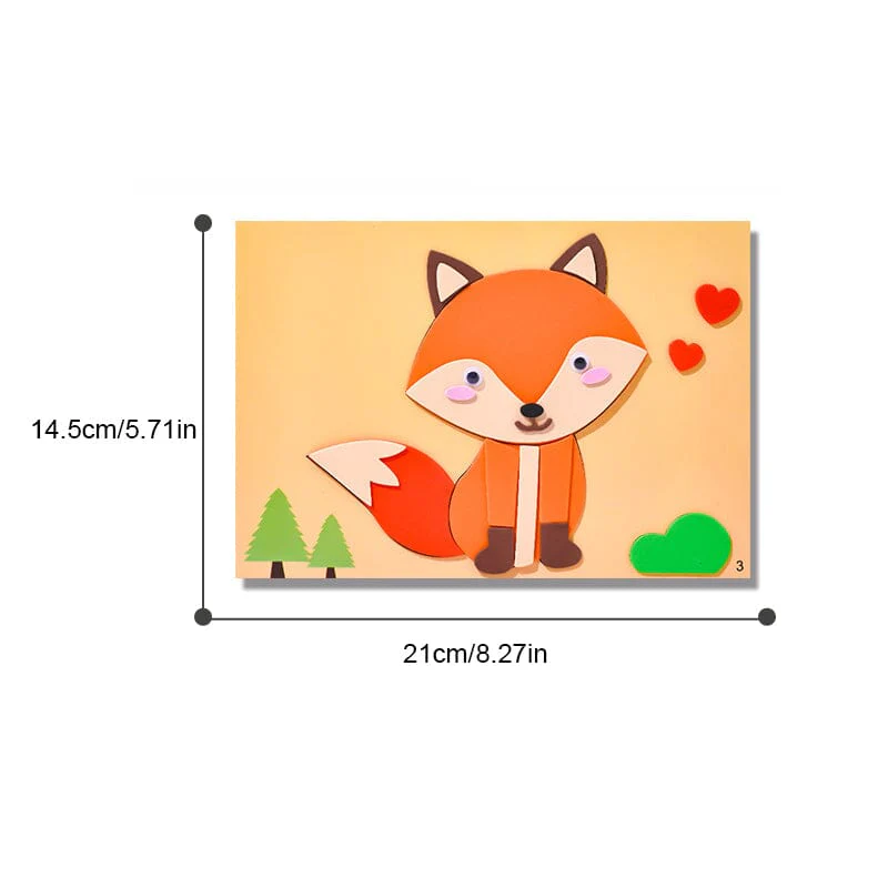 DIY Kids Animal Handmade Stickers - Image 17