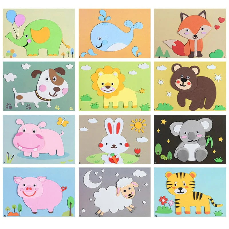 DIY Kids Animal Handmade Stickers - Image 23