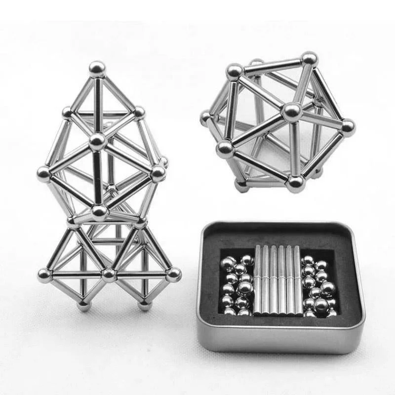 DIY Magnetic Balls and Rod Set - Image 14
