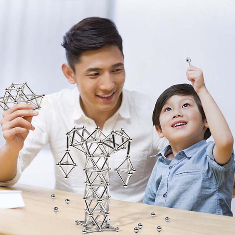DIY Magnetic Balls and Rod Set - Image 2