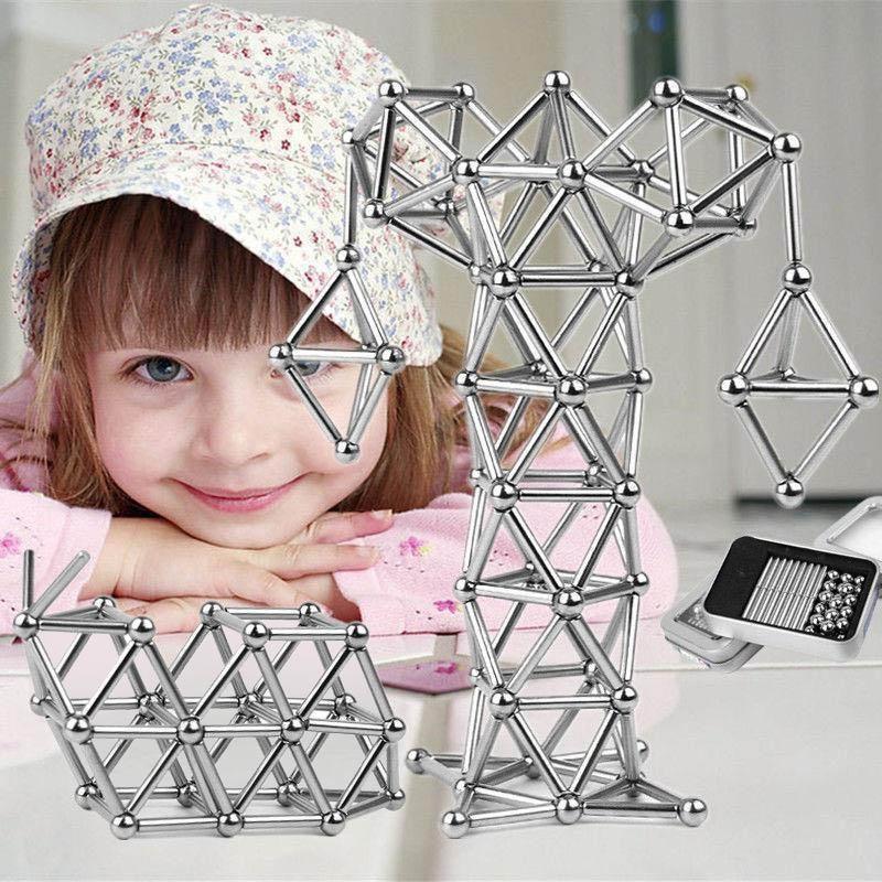 DIY Magnetic Balls and Rod Set - Image 4