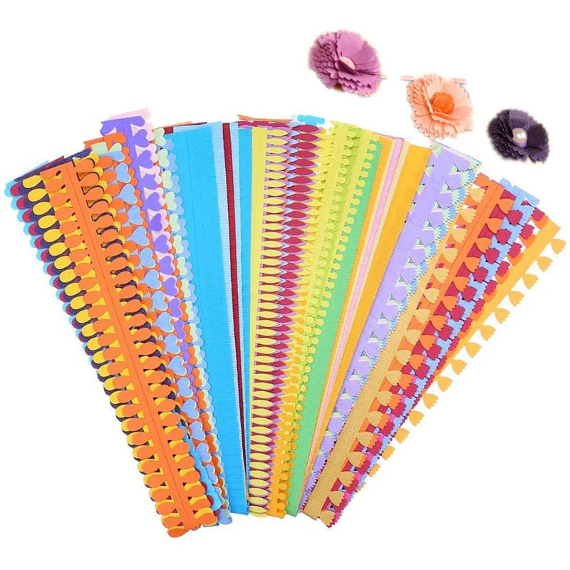 DIY Origami Colorful Paper Strips (18 PCs) - Image 4