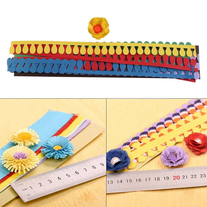 DIY Origami Colorful Paper Strips (18 PCs) - Image 6