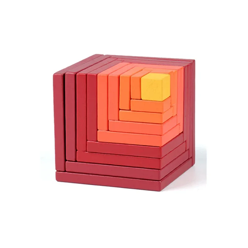 DIY Wooden Rainbow Block Toys - Image 10