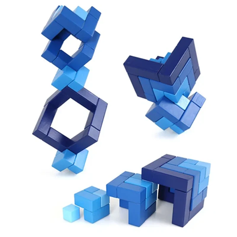 DIY Wooden Rainbow Block Toys - Image 3