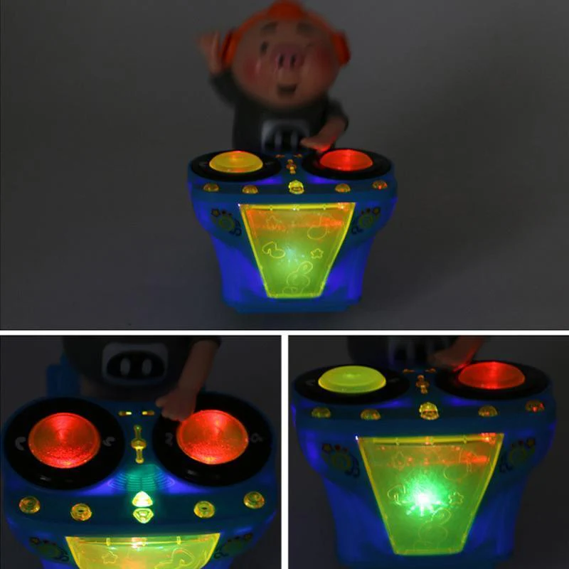 DJ swinging discs pig music electric dancing pigs - Image 5