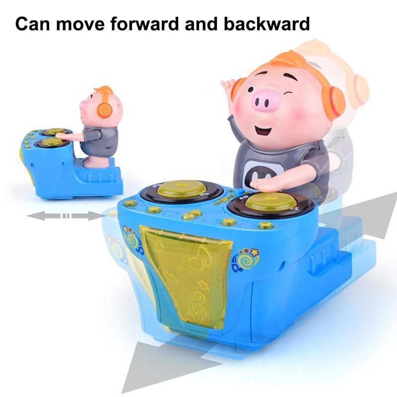 DJ swinging discs pig music electric dancing pigs - Image 6