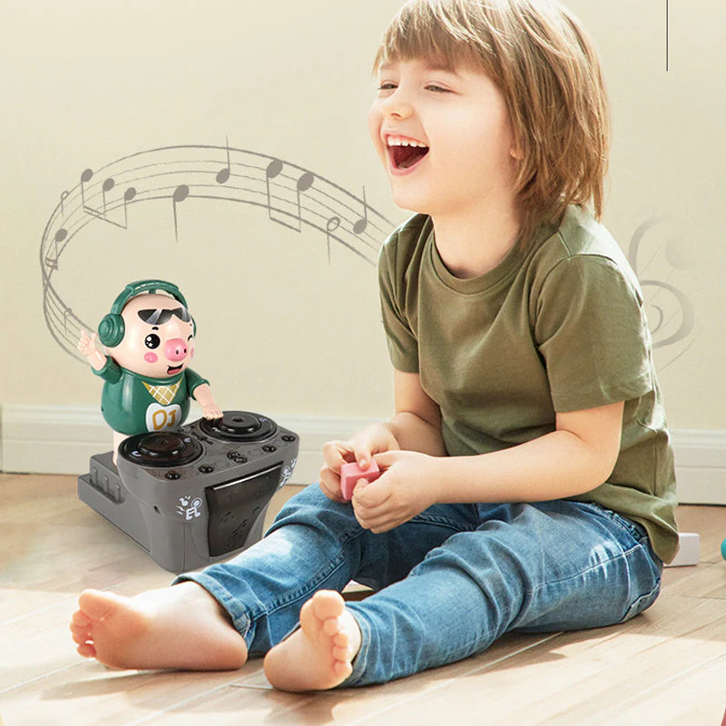 DJ Swinging Piggy Toy - Image 6